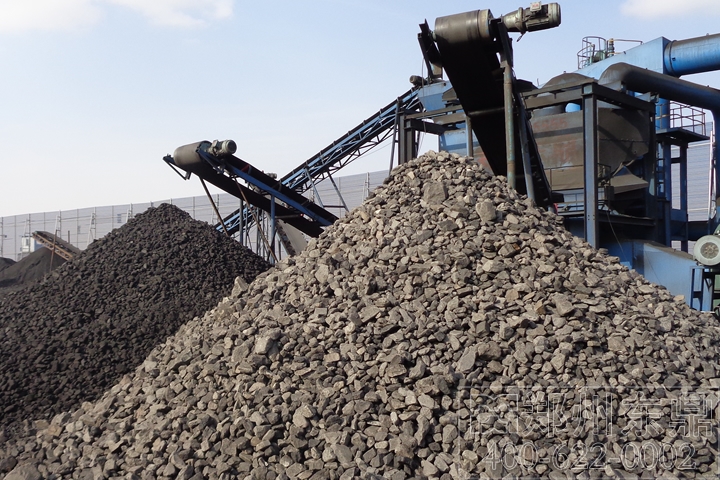 大美九月內蒙古大型原煤烘干機煤炭干選機雙干聯動！